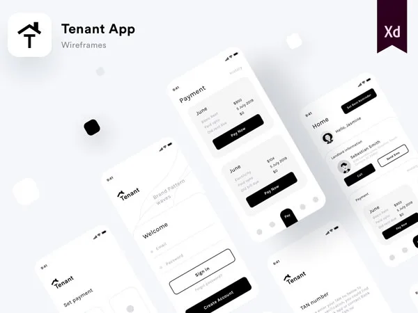Artora design agency: Tenant App by Prakhar neel sharma